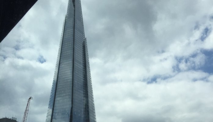 The Shard in London houses the luxurious Shangri-La Hotel- yet today hotels are being challenged ever more by disruptive upstarts such as AirBnb